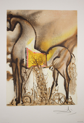 [Лошади Дали. Париж: Арман и Жорж Израэль]. Les Chevaux de Dali. Paris: Armand & Georges Israël, 1983.